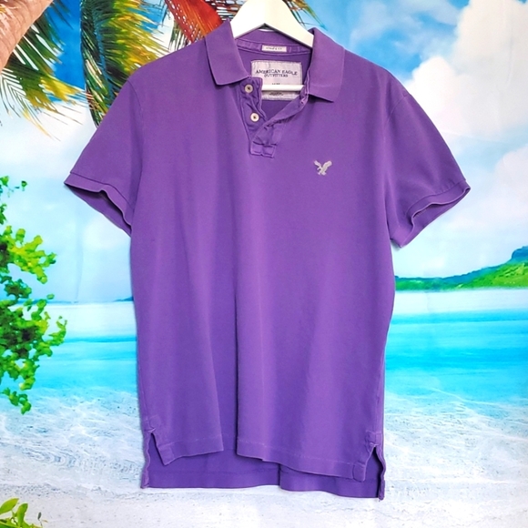 American Eagle Outfitters Shirts American Eagle Mens Polo Athletic Fit Size M Poshmark